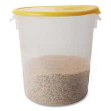 Load image into Gallery viewer, Round Storage Containers, 22 qt, 13.13" Diameter x 14" h, Plastic, Clear
