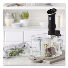 Load image into Gallery viewer, SpaceSaver Square Containers, 6 qt, 8.8 x 8.75 x 7, Plastic, Clear
