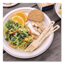 Load image into Gallery viewer, Bamboo Cutlery, Fork/Knife/Spoon, Paper, Natural, 24/Pack
