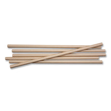 Load image into Gallery viewer, Kraft Paper Straws, 8", Brown, 50/Pack
