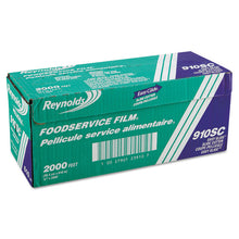 Load image into Gallery viewer, PVC Food Wrap Film Roll in Easy Glide Cutter Box, 12" x 2,000 ft

