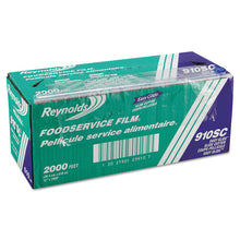Load image into Gallery viewer, PVC Food Wrap Film Roll in Easy Glide Cutter Box, 12" x 2,000 ft
