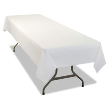 Load image into Gallery viewer, Table Set Rectangular Table Covers, Heavyweight Plastic, 54" x 108", White, 24/Carton
