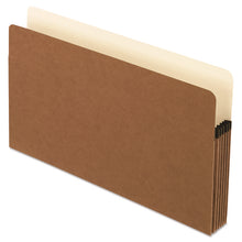 Load image into Gallery viewer, Smart Shield File Pocket, 5.25" Expansion, Legal Size, Red Fiber, 10/Box
