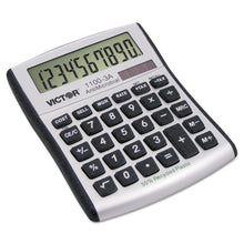 Load image into Gallery viewer, 1100-3A Antimicrobial Compact Desktop Calculator, 10-Digit LCD
