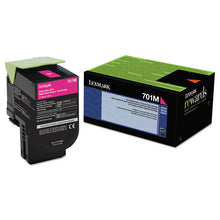 Load image into Gallery viewer, 70C10M0 Return Program Toner, 1,000 Page-Yield, Magenta
