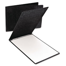 Load image into Gallery viewer, Extra Large Pressboard Report Cover w/ Reinforced Side Hinge, Two-Prong Fastener, 3" Capacity, 11 x 17, Black/Black
