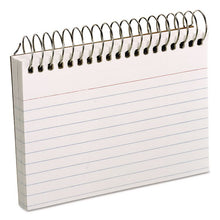 Load image into Gallery viewer, Spiral Index Cards, Ruled, 3 x 5, White, 50/Pack
