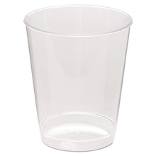 Load image into Gallery viewer, Comet Plastic Tumbler, Tall, 8 oz, Clear, 25/Pack, 20 Packs/Carton
