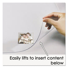 Load image into Gallery viewer, Second Sight Clear Plastic Desk Protector, Hinged Top Protector, 25.5" x 21", Clear
