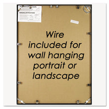 Load image into Gallery viewer, Metal Poster Frame, Plastic Face, 18 x 24, Black
