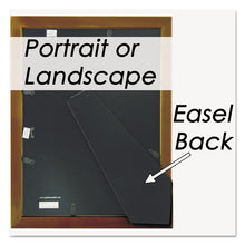 Load image into Gallery viewer, Solid Oak Hardwood Frame, 8.5 x 11, Walnut Finish
