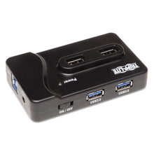 Load image into Gallery viewer, USB 3.0 SuperSpeed Charging Hub, 6 Ports, Black
