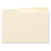 Load image into Gallery viewer, Manila Card Guides, 1/3-Cut Top Tab, Blank, 4 x 6, Manila, 100/Box
