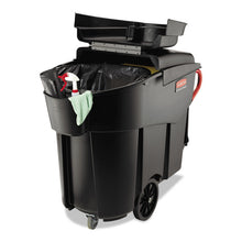 Load image into Gallery viewer, Mega BRUTE Mobile Container, 120 gal, Plastic, Black
