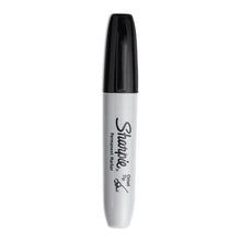 Load image into Gallery viewer, Chisel Tip Permanent Marker, Medium Chisel Tip, Black, 4/Pack
