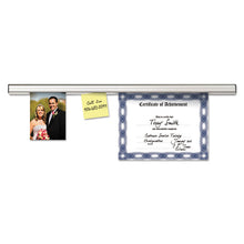 Load image into Gallery viewer, Grip-A-Strip Display Rails, 1.5" x 24", Satin Aluminum
