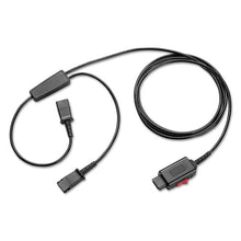 Load image into Gallery viewer, Y Splitter Headset Adapter for Training Purposes, Black
