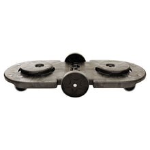 Load image into Gallery viewer, BRUTE Tandem Dolly, Two-Container, 300 lb Capacity, 20.25w x 45d x 8h, Black
