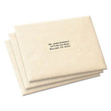 Load image into Gallery viewer, Matte Clear Easy Peel Mailing Labels w/ Sure Feed Technology, Laser Printers, 1 x 2.63, Clear, 30/Sheet, 50 Sheets/Box
