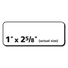 Load image into Gallery viewer, Matte Clear Easy Peel Mailing Labels w/ Sure Feed Technology, Laser Printers, 1 x 2.63, Clear, 30/Sheet, 50 Sheets/Box
