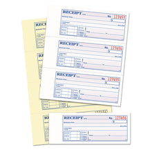 Load image into Gallery viewer, Money and Rent Receipt Books, Account + Payment Sections, Two-Part Carbonless, 7.13 x 2.75, 4 Forms/Sheet, 400 Forms Total
