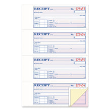 Load image into Gallery viewer, Money and Rent Receipt Book, Account + Payment Sections, Three-Part Carbonless, 7.13 x 2.75, 4 Forms/Sheet, 100 Forms Total
