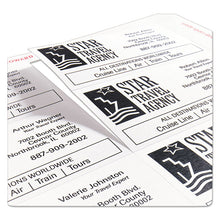 Load image into Gallery viewer, Clean Edge Business Cards, Laser, 2 x 3.5, White, 10 Cards/Sheet, 20 Sheets/Pack
