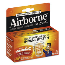 Load image into Gallery viewer, Immune Support Effervescent Tablet, Zesty Orange, 10/Box, 72 Boxes/Carton
