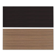 Load image into Gallery viewer, Reversible Laminate Table Top, Rectangular, 71.5w x 29.5d, Espresso/Walnut
