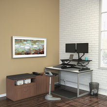 Load image into Gallery viewer, Reversible Laminate Table Top, Rectangular, 59.38w x 29.5d, White/Gray
