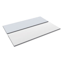 Load image into Gallery viewer, Reversible Laminate Table Top, Rectangular, 71.5w x 23.63d, White/Gray

