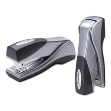 Load image into Gallery viewer, Optima Grip Compact Stapler, 25-Sheet Capacity, Silver
