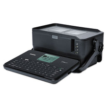 Load image into Gallery viewer, PT-D800W Commercial/Lite Industrial Portable Label Maker, 60 mm/s Print Speed, 12.25 x 7.5 x 6.12

