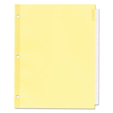 Load image into Gallery viewer, Plastic Insertable Dividers, 8-Tab, 11 x 8.5, Clear Tabs, 1 Set
