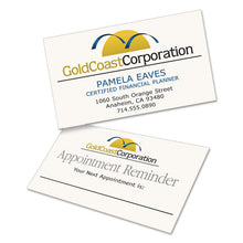 Load image into Gallery viewer, Clean Edge Business Cards, Laser, 2 x 3.5, Ivory, 10 Cards/Sheet, 20 Sheets/Pack
