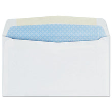 Load image into Gallery viewer, Security Tint Business Envelope, #6 3/4, Commercial Flap, Gummed Closure, 3.63 x 6.5, White, 500/Box
