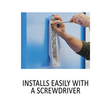 Load image into Gallery viewer, Sherpa Wall-Mount Reference System, 10 Gray Panels, Letter, Assorted Borders

