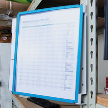 Load image into Gallery viewer, VARIO Magnetic Wall Reference System, 5 Panels, 10 Pockets, Assorted Borders
