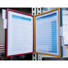 Load image into Gallery viewer, VARIO Magnetic Wall Reference System, 5 Panels, 10 Pockets, Assorted Borders
