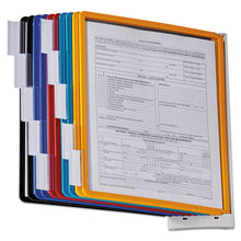 Load image into Gallery viewer, Sherpa Wall-Mount Reference System, 10 Gray Panels, Letter, Assorted Borders
