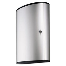 Load image into Gallery viewer, Locking Key Cabinet, 72-Key, Brushed Aluminum, Silver, 11.75" x 4.63" x 15.75"
