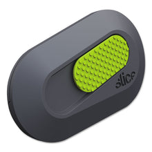 Load image into Gallery viewer, Mini Cutters, Replaceable Double-Sided 1.29" Ceramic Zirconium Oxide Blade, 2.5" Nylon Handle, Gray/Green
