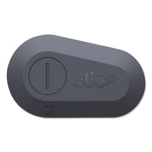 Load image into Gallery viewer, Mini Cutters, Replaceable Double-Sided 1.29" Ceramic Zirconium Oxide Blade, 2.5" Nylon Handle, Gray/Green
