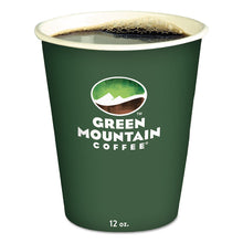 Load image into Gallery viewer, Paper Hot Cups, 12 oz, Green Mountain Design, 1,000/Carton
