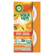 Load image into Gallery viewer, Stick Ups Air Freshener, 2.1 oz, Sparkling Citrus, 12/Carton
