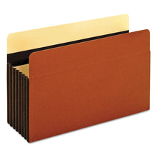 Load image into Gallery viewer, Heavy-Duty File Pockets, 7" Expansion, Legal Size, Redrope, 5/Box
