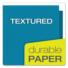 Load image into Gallery viewer, Twin-Pocket Folder with Prong Fasteners, Accommodates (135) 11 x 8.5 Sheets, Light Blue, 25/Box
