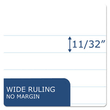 Load image into Gallery viewer, Stitched Cover Composition Book, Wide/Legal Rule, Manila Cover, (20) 8.5 x 7 Sheets
