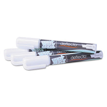 Load image into Gallery viewer, Wet Erase Markers, Medium Chisel Tip, White, 4/Pack
